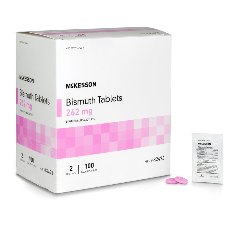 Mckesson Bismuth Subsalicylate Anti Diarrheal - 1111737_BX - 1 Mckesson Bismuth Subsalicylate Anti Diarrheal - 1111737_BX - 1