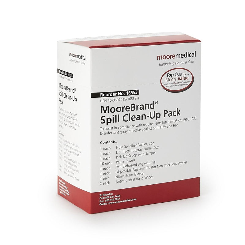 McKesson Bloodborne Pathogen Spill Clean-Up Pack - 1112867_EA - 11 McKesson Bloodborne Pathogen Spill Clean-Up Pack - 1112867_EA - 11