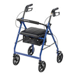 Mckesson Blue Four Wheel Rollator - 1205409_CS - 1 Mckesson Blue Four Wheel Rollator - 1205409_CS - 1