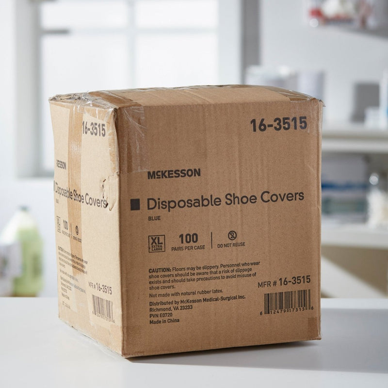 McKesson Blue Shoe Covers - 293645_EA - 15 McKesson Blue Shoe Covers - 293645_EA - 15