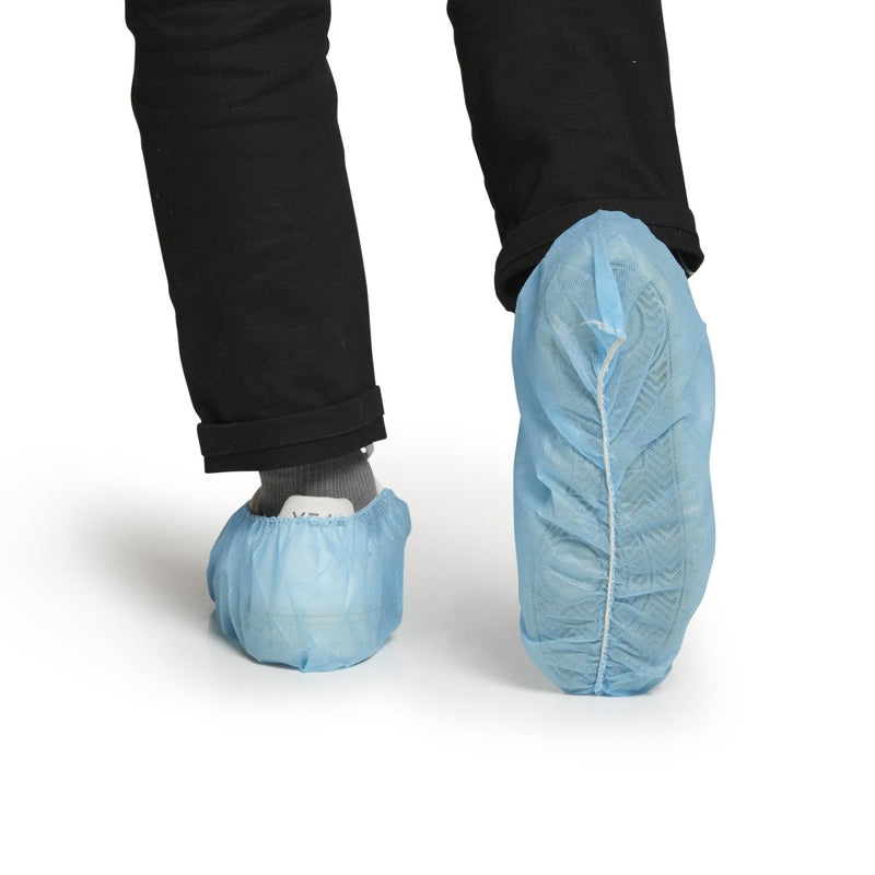McKesson Blue Shoe Covers - 293645_EA - 12 McKesson Blue Shoe Covers - 293645_EA - 12
