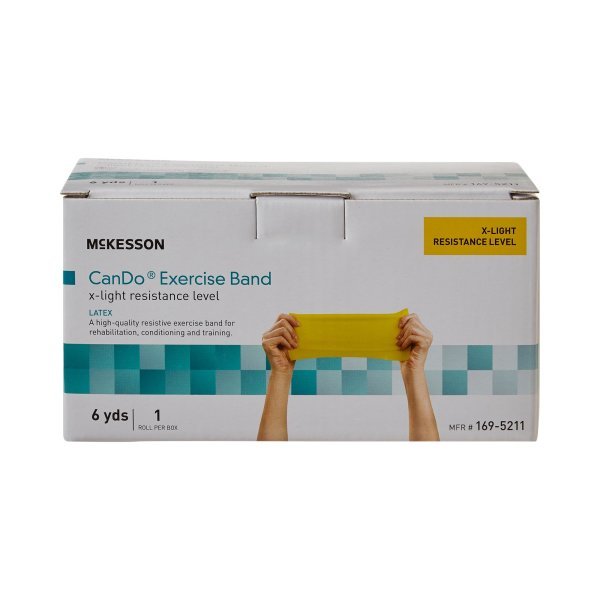 McKesson CanDo Latex Exercise Resistance Band - 1073306_EA - 6 McKesson CanDo Latex Exercise Resistance Band - 1073306_EA - 6