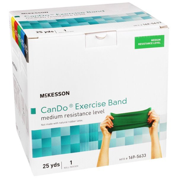 McKesson CanDo Synthetic Rubber Exercise Resistance Band - 1073313_EA - 15 McKesson CanDo Synthetic Rubber Exercise Resistance Band - 1073313_EA - 15
