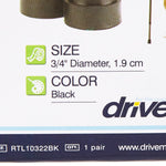 McKesson Cane Tip for Cane with 3/4-Inch Diameter - 1103372_EA - 12 McKesson Cane Tip for Cane with 3/4-Inch Diameter - 1103372_EA - 12