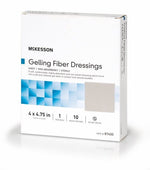McKesson Carboxymethyl Cellulose (CMC) Absorbent Gelling Fiber Dressing - 1138627_EA - 3 McKesson Carboxymethyl Cellulose (CMC) Absorbent Gelling Fiber Dressing - 1138627_EA - 3
