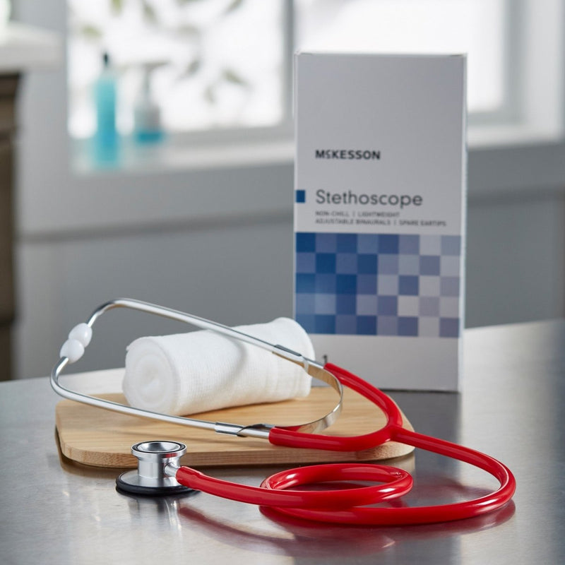 McKesson Classic 22 Inch Double-Sided Chestpiece Stethoscope - 363749_EA - 17 McKesson Classic 22 Inch Double-Sided Chestpiece Stethoscope - 363749_EA - 17