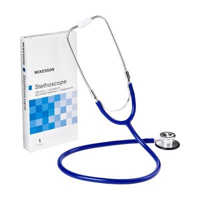 McKesson Classic 22 Inch Double-Sided Chestpiece Stethoscope - 363748_EA - 19 McKesson Classic 22 Inch Double-Sided Chestpiece Stethoscope - 363748_EA - 19