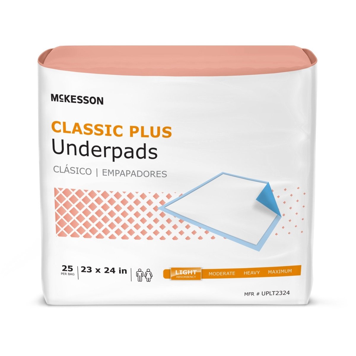 Mckesson Classic Plus Underpad - 730985_CS - 1 Mckesson Classic Plus Underpad - 730985_CS - 1