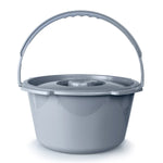 McKesson Commode Bucket With Metal Handle And Cover, 7-1/2 Quart, Gray - 1103373_EA - 8 McKesson Commode Bucket With Metal Handle And Cover, 7-1/2 Quart, Gray - 1103373_EA - 8