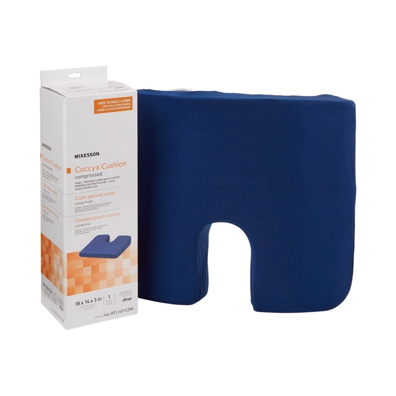 Mckesson Compressed Coccyx Cushion - 1103362_CS - 1 Mckesson Compressed Coccyx Cushion - 1103362_CS - 1