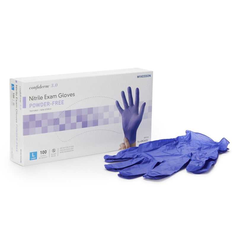 Mckesson Confiderm 3.0 Nitrile Exam Gloves - 1107942_BX - 2 Mckesson Confiderm 3.0 Nitrile Exam Gloves - 1107942_BX - 2