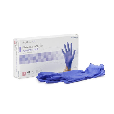 Mckesson Confiderm 3.0 Nitrile Exam Gloves - 1107940_BX - 5 Mckesson Confiderm 3.0 Nitrile Exam Gloves - 1107940_BX - 5