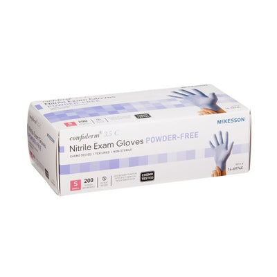 McKesson Confiderm 3.5C Nitrile Exam Glove, Blue - 765874_BX - 11 McKesson Confiderm 3.5C Nitrile Exam Glove, Blue - 765874_BX - 11