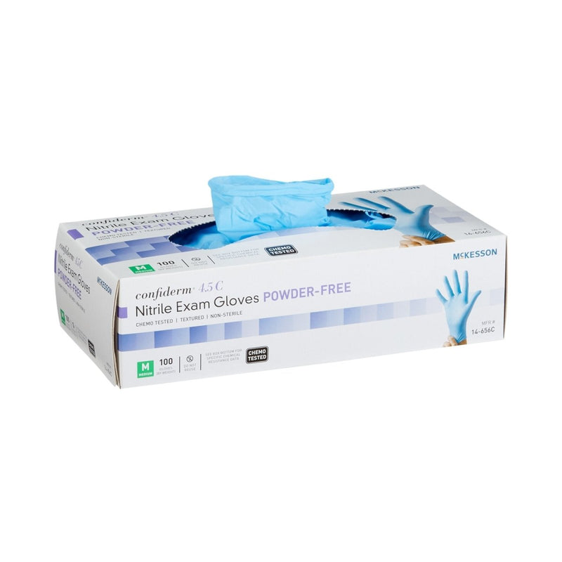 McKesson Confiderm 4.5C Nitrile Exam Glove, Blue - 921603_BX - 3 McKesson Confiderm 4.5C Nitrile Exam Glove, Blue - 921603_BX - 3