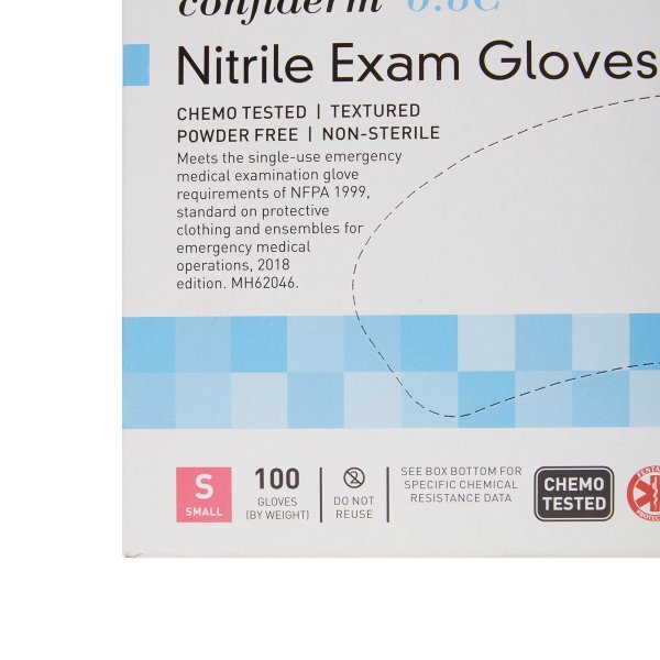 McKesson Confiderm 6.8C Nitrile Exam Gloves - 1225750_BX - 10 McKesson Confiderm 6.8C Nitrile Exam Gloves - 1225750_BX - 10
