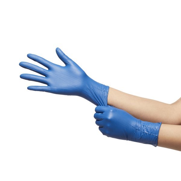 McKesson Confiderm 6.8C Nitrile Exam Glove, Blue - 1163939_BX - 1 McKesson Confiderm 6.8C Nitrile Exam Gloves - 1163939_BX - 2