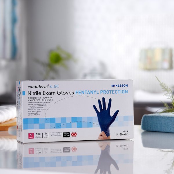 McKesson Confiderm 6.8C Nitrile Exam Gloves - 1163939_BX - 3 McKesson Confiderm 6.8C Nitrile Exam Gloves - 1163939_BX - 3