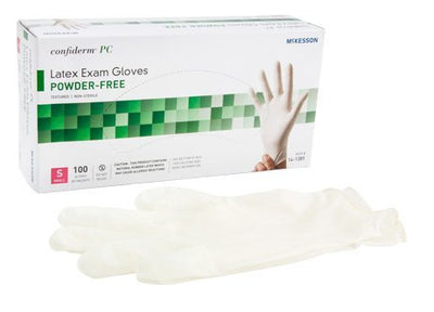 McKesson Confiderm Latex Exam Glove, Ivory - 921597_BX - 1 McKesson Confiderm Latex Exam Glove, Ivory - 921597_BX - 1