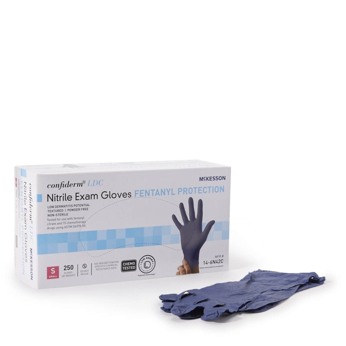 Mckesson Confiderm LDC Nitrile Exam Gloves - 1159329_BX - 1 Mckesson Confiderm LDC Nitrile Exam Gloves - 1159329_BX - 1
