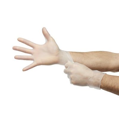 McKesson Confiderm Vinyl Exam Gloves - 871022_BX - 2 McKesson Confiderm Vinyl Exam Gloves - 871022_BX - 2
