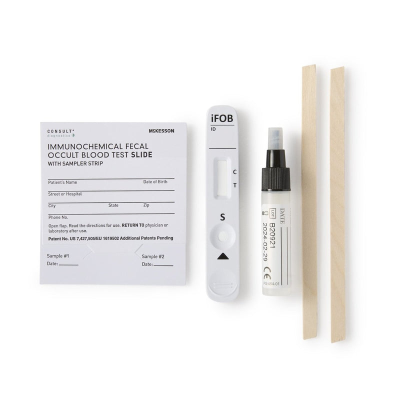 Mckesson Consult Fecal Occult Blood (Ifob Or Fit) Colorectal Cancer Screening Test Kit - 854858_BX - 1 Mckesson Consult Fecal Occult Blood (Ifob Or Fit) Colorectal Cancer Screening Test Kit - 854858_BX - 1
