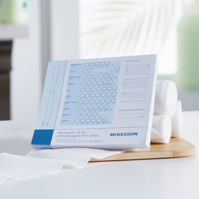 McKesson Consult Urine Reagent Test Strip Recording Pad - 976928_CS - 6 McKesson Consult Urine Reagent Test Strip Recording Pad - 976928_CS - 6