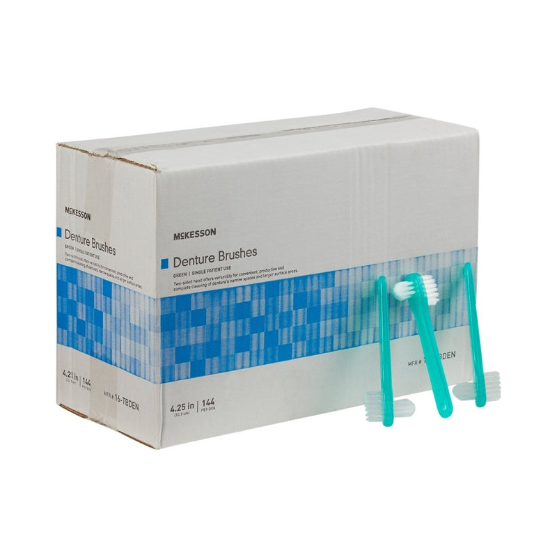 Mckesson Denture Brush - 472578_BX - 1 Mckesson Denture Brush - 472578_BX - 1