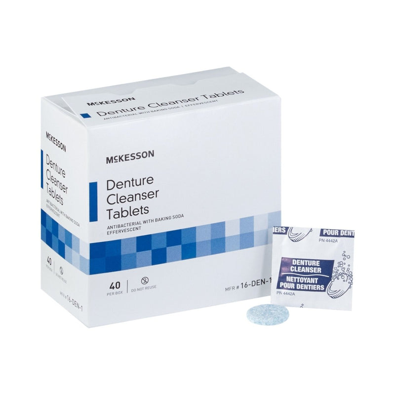 Mckesson Denture Cleaner - 515486_BX - 1 Mckesson Denture Cleaner - 515486_BX - 1