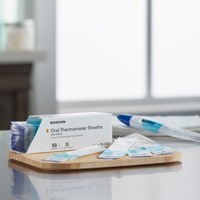 McKesson Digital Oral Thermometer Sheath - 195520_CS - 20 McKesson Digital Oral Thermometer Sheath - 195520_CS - 20