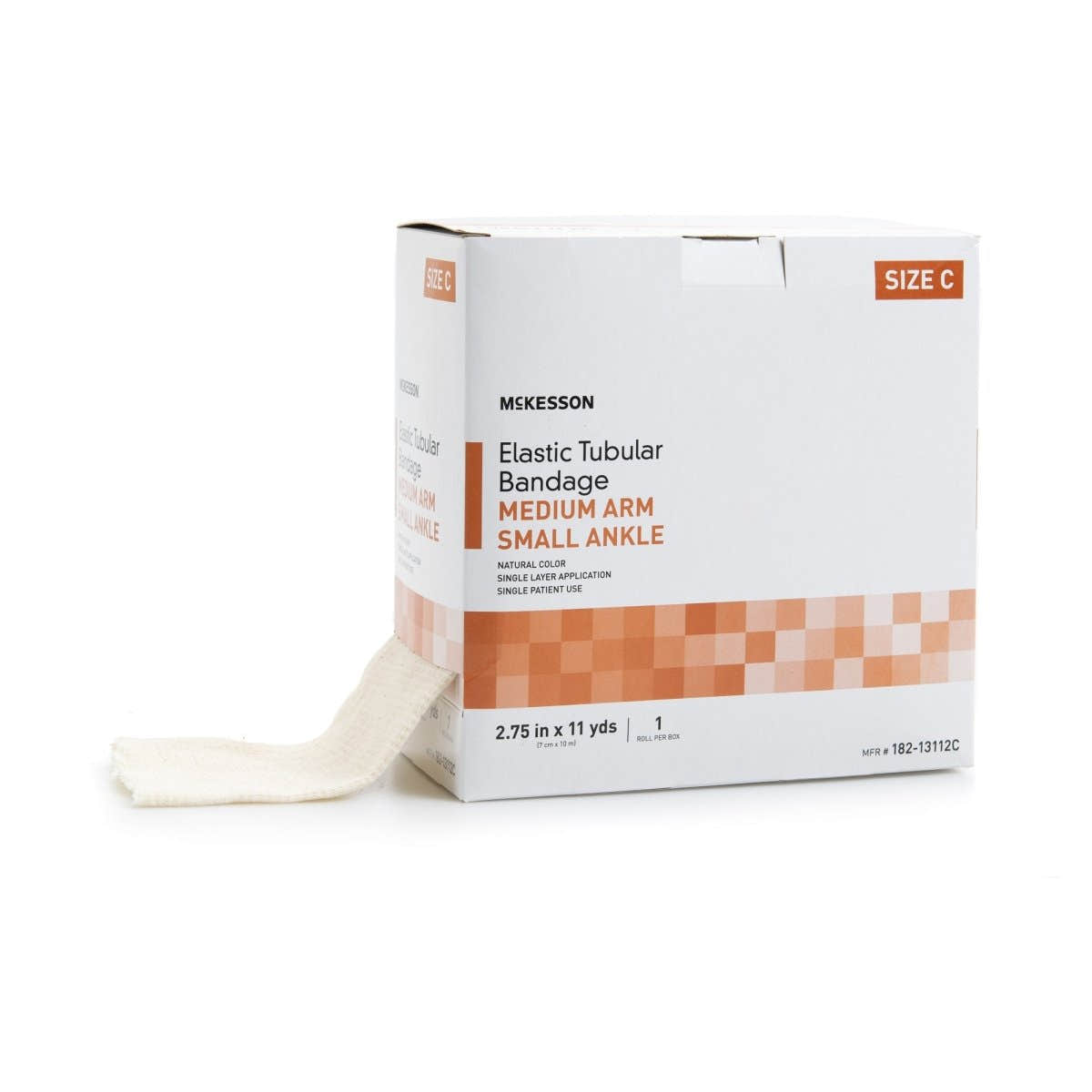 Mckesson Elastic Tubular Support Bandage - 1112848_BX - 1 Mckesson Elastic Tubular Support Bandage - 1112848_BX - 1