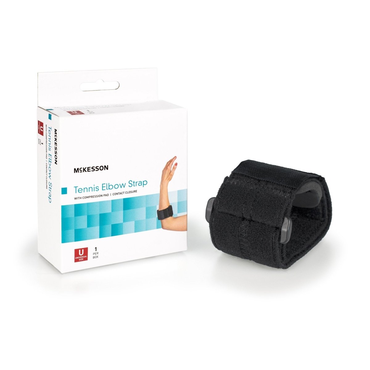 Mckesson Elbow Support Strap - 1159089_EA - 1 Mckesson Elbow Support Strap - 1159089_EA - 1