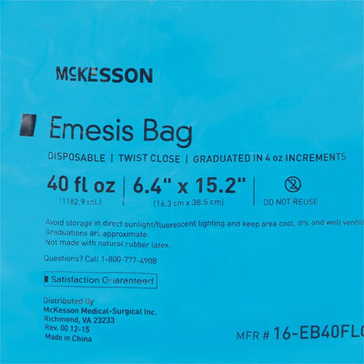 McKesson Emesis Bag - 831668_SL - 16 McKesson Emesis Bag - 831668_SL - 16