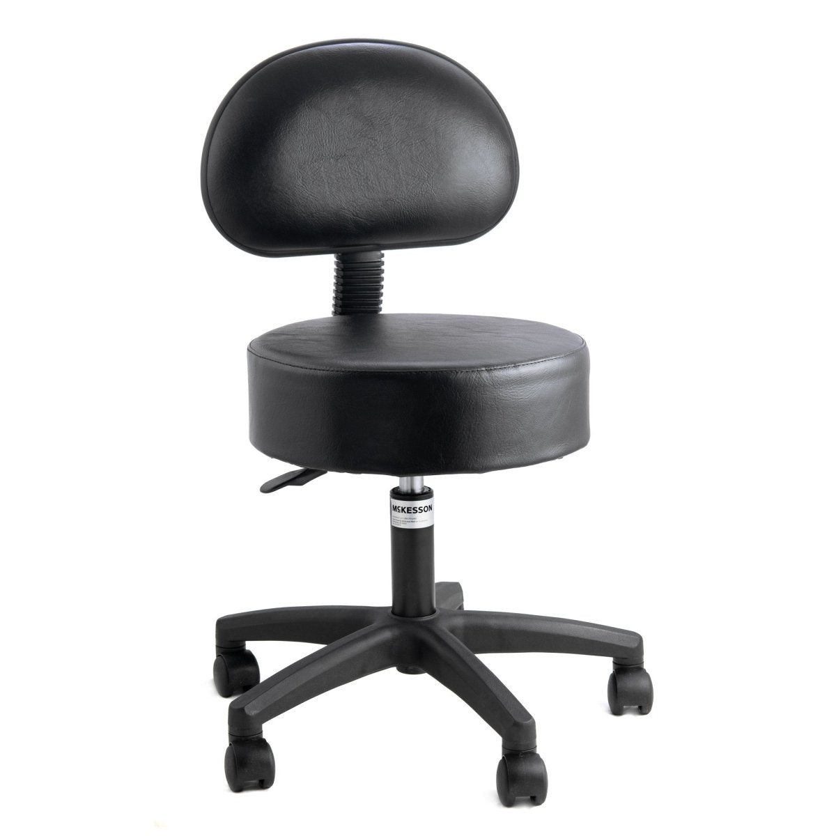 Mckesson Exam Stool With Backrest - 1115771_EA - 1 Mckesson Exam Stool With Backrest - 1115771_EA - 1