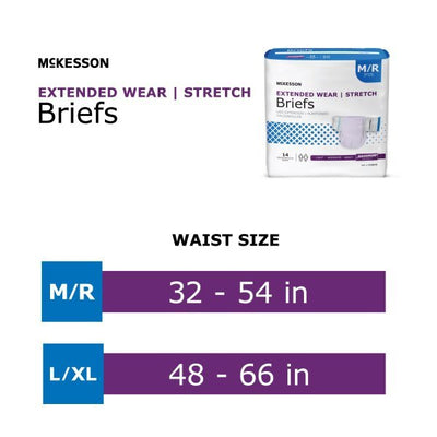 McKesson Extended Wear Stretch Briefs - 980311_BG - 4 McKesson Extended Wear Stretch Briefs - 980311_BG - 4