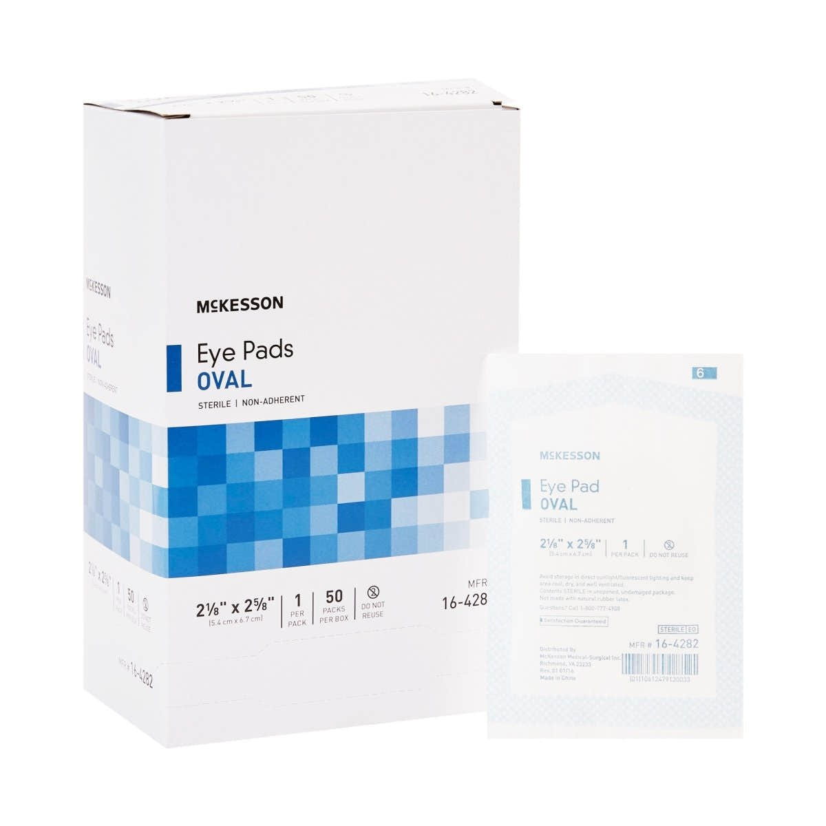 Mckesson Eye Pad - 467977_BX - 1 Mckesson Eye Pad - 467978_BX - 2