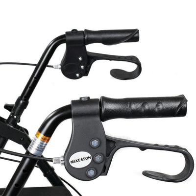 McKesson Folding Aluminum 4-Wheel Rollator - 1065267_EA - 10 McKesson Folding Aluminum 4-Wheel Rollator - 1065267_EA - 10