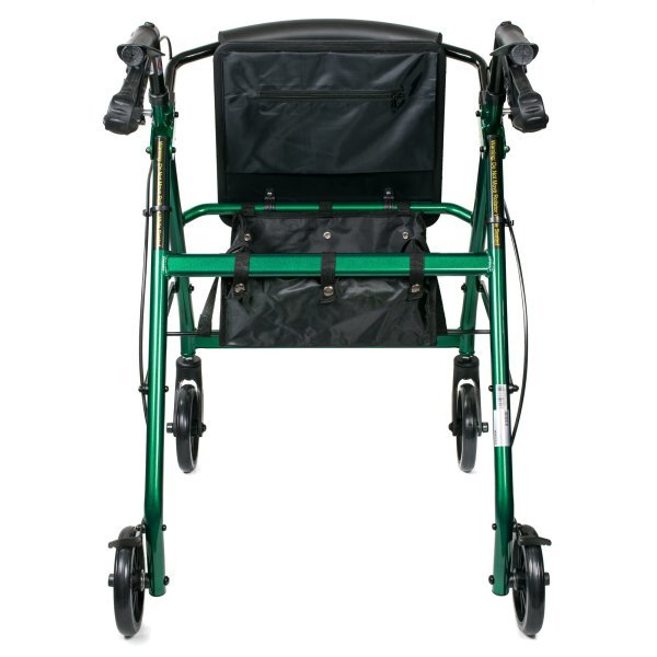 McKesson Folding Aluminum 4-Wheel Rollator - 1065267_EA - 18 McKesson Folding Aluminum 4-Wheel Rollator - 1065267_EA - 18