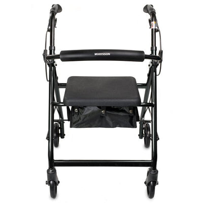 McKesson Folding Aluminum 4-Wheel Rollator - 1065267_EA - 9 McKesson Folding Aluminum 4-Wheel Rollator - 1065267_EA - 9