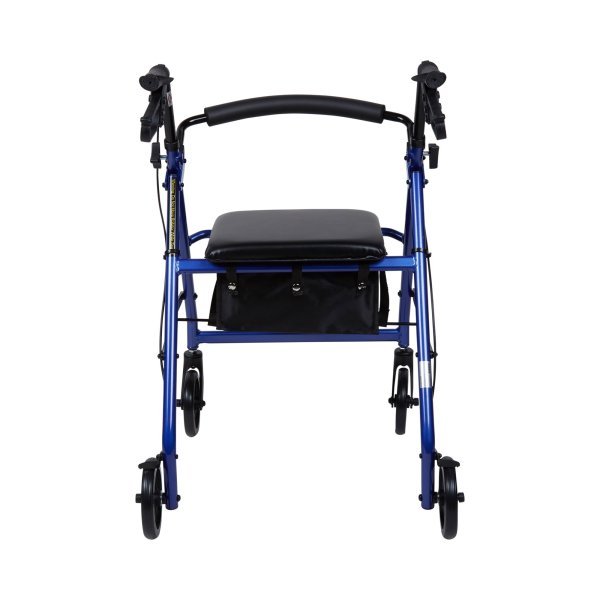 McKesson Folding Aluminum 4-Wheel Rollator - 1065267_EA - 17 McKesson Folding Aluminum 4-Wheel Rollator - 1065267_EA - 17
