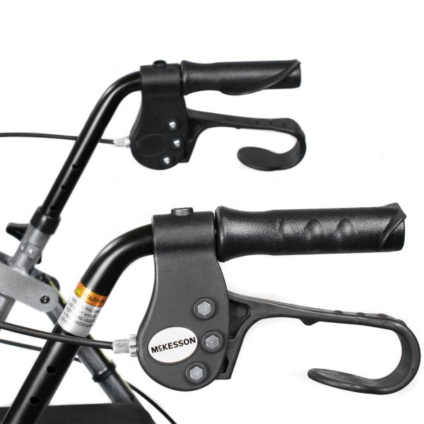 McKesson Folding Aluminum 4-Wheel Rollator - 1065267_EA - 23 McKesson Folding Aluminum 4-Wheel Rollator - 1065267_EA - 23