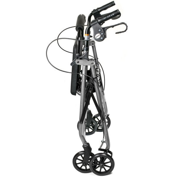 McKesson Folding Aluminum 4-Wheel Rollator - 1065267_EA - 24 McKesson Folding Aluminum 4-Wheel Rollator - 1065267_EA - 24