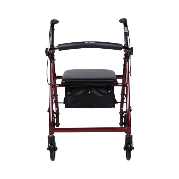McKesson Folding Aluminum 4-Wheel Rollator - 1065267_EA - 29 McKesson Folding Aluminum 4-Wheel Rollator - 1065267_EA - 29