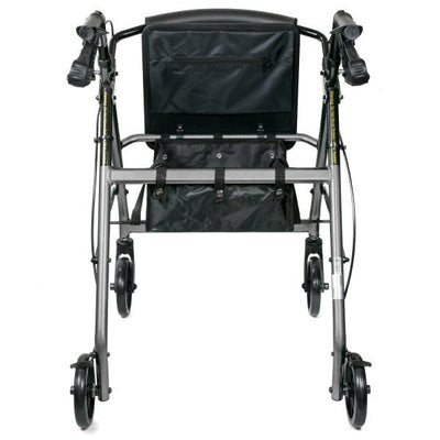 McKesson Folding Aluminum 4-Wheel Rollator - 1065267_EA - 25 McKesson Folding Aluminum 4-Wheel Rollator - 1065267_EA - 25