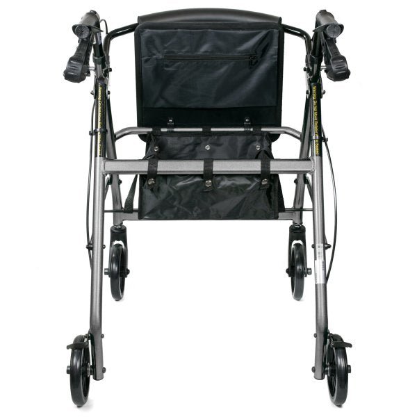 McKesson Folding Aluminum 4-Wheel Rollator - 1065267_EA - 25 McKesson Folding Aluminum 4-Wheel Rollator - 1065267_EA - 25