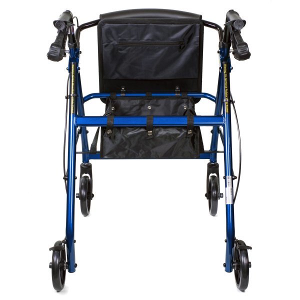 McKesson Folding Aluminum 4-Wheel Rollator - 1065267_EA - 13 McKesson Folding Aluminum 4-Wheel Rollator - 1065267_EA - 13
