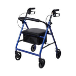 McKesson Folding Aluminum 4-Wheel Rollator - 1065267_EA - 16 McKesson Folding Aluminum 4-Wheel Rollator - 1065267_EA - 16