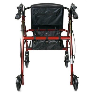 McKesson Folding Aluminum 4-Wheel Rollator - 1065267_EA - 30 McKesson Folding Aluminum 4-Wheel Rollator - 1065267_EA - 30