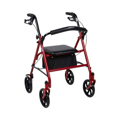 McKesson Folding Steel 4 Wheel Rollator - 1065268_EA - 3 McKesson Folding Steel 4 Wheel Rollator - 1065268_EA - 3
