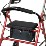 McKesson Folding Steel 4 Wheel Rollator - 1065268_EA - 4 McKesson Folding Steel 4 Wheel Rollator - 1065268_EA - 4