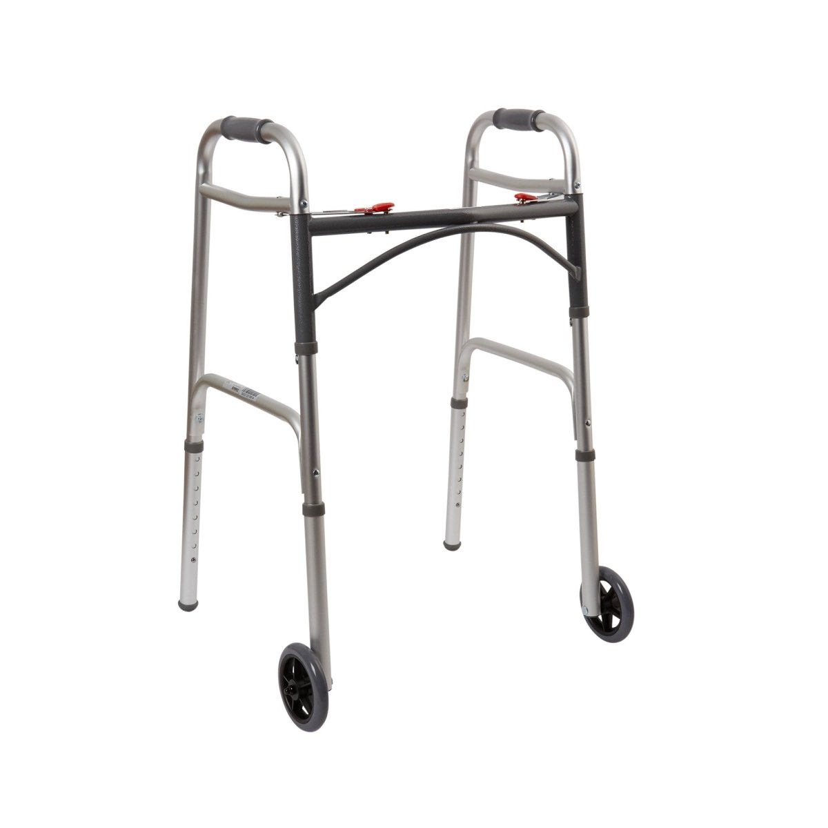 McKesson Folding Walker, Adjustable Height - 1073638_CS - 1 McKesson Folding Walker, Adjustable Height - 1073638_CS - 1